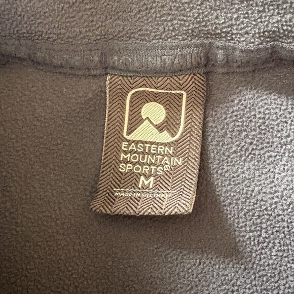 Eastern Mountain Sports EMS Women’s Sz Medium Gray-Blue Fleece Polartec 1/4 Zip - Picture 10 of 13